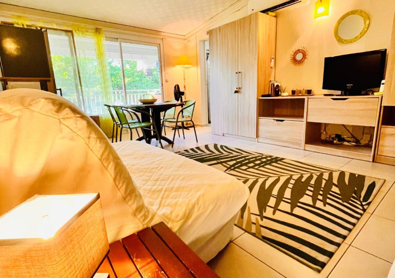 Studio Emeraude - Vue Mer - 6 Personnes Le Moule Buitenkant foto